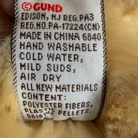 Gund Yellow Labrador Plush Kids 12" Golden Dog Gundimals - Picture 11 of 12